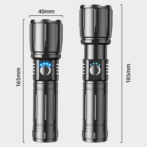 Per Warsun Z29 all'aperto in lega di alluminio Zoom torcia 800Lm IP55 <span class=keywords><strong>LED</strong></span> torcia ricaricabile con alta modalità di messa a fuoco fissa per il campeggio
