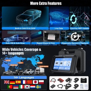 แผ่น X100 2024 xtool โปรแกรมเมอร์ในตัวสามารถ FD doip X100pad บวกรถยนต์แผ่น X100 Immobilizer 23บริการ - Product Image 5