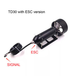 50V 1900 Wát không chổi than dưới nước Thruster động cơ 30kg lực đẩy IP68 không thấm nước được xây dựng trong 80A ESC + 5V Bec cho Kayak/không người lái thuyền - Product Image 2