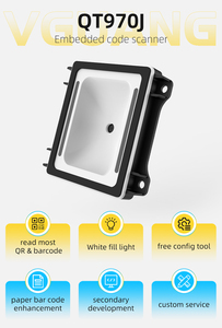 COOLCODE QT970QRコードスキャナーUSBQRコードスキャンモジュール1D2Dバーコードリーダー - Product Image 5
