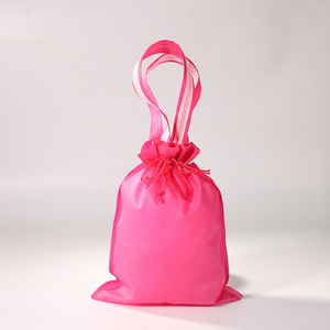Portátil Durable Reutilizable Patrón personalizado Bolsa con cordón no tejido Almacenamiento Joyería Regalo Presente Bolsa con cordón con asas - Product Image 3