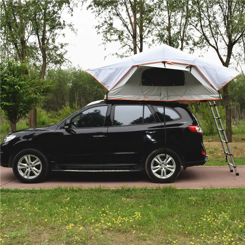 Automatic Roof Account Outside The Hard Top Tent Two-Person Travel Road Trip Camping Car Tent