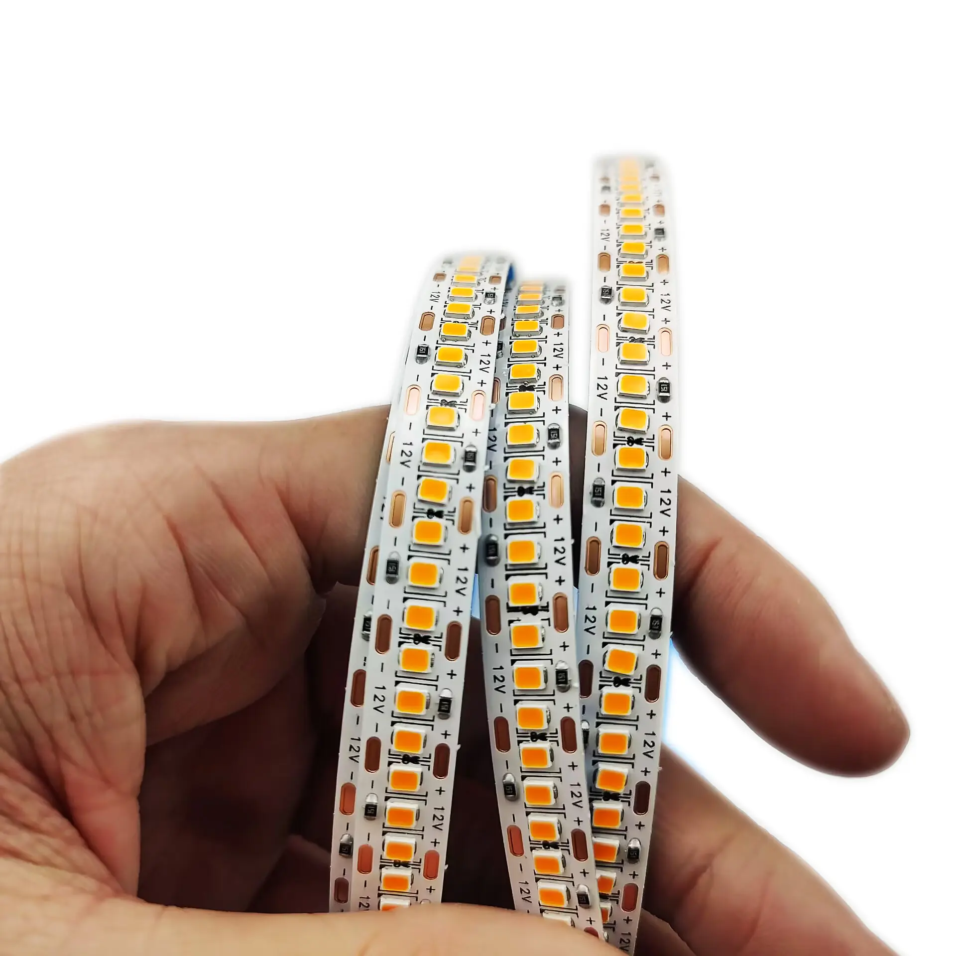 12V 2835 SMD 240leds Alto Brilho 5M 10M 120LEDS Personalização LED Fita Inteligente 24v