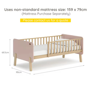 Tùy Chỉnh Rắn Úc araucaria Thiết Kế Gỗ Trắng Có Thể Điều Chỉnh Chiều Cao Chuyển Đổi Bằng Gỗ Bé Cũi Giường Cũi Cho Phòng Ngủ - Product Image 6