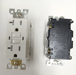 Prova 15amp 110v 220v Nema 5-20r circuito di guasto di terra interruttore parete Gfci presa presa presa presa presa elettrica - Product Image 1