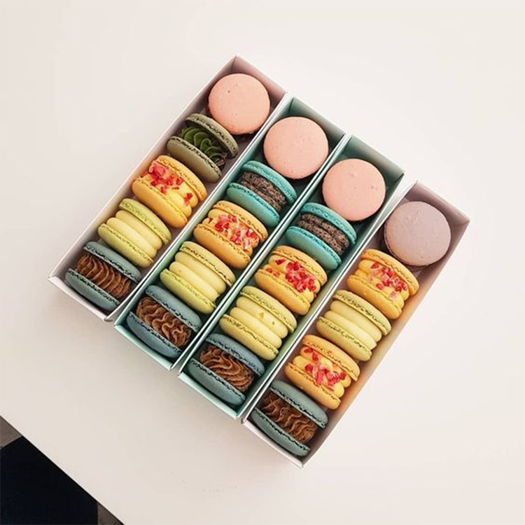 Boîte de papier Macaron