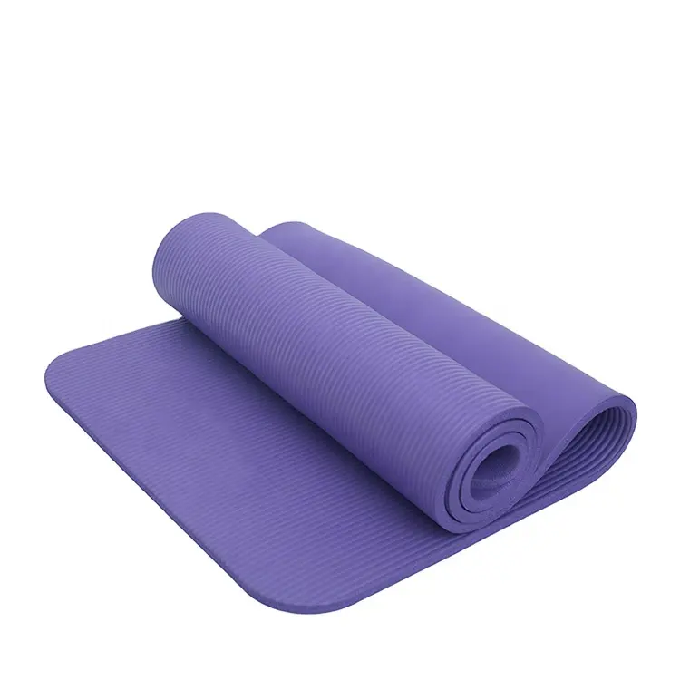 Gelukkig Fitness Groothandel Anti Slip Suede Mat Fabrikant Pu Rubber Yoga Mat Goedkope