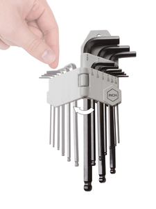 YUHANG 9-Piece top End karbon çelik Hex anahtar anahtarı seti metrik (1/16-3/8 inç) DIY özelleştirilebilir OEM destek için - Product Image 2