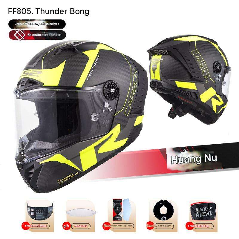 6k fibra de carbono-amarillo ira mate