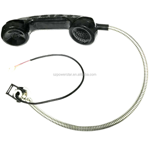 Điện thoại có dây Điện thoại cố định điện thoại với bảo vệ thính giác ABS Vật liệu điện thoại công cộng thiết bị cầm tay - Product Image 5