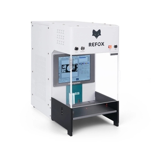 REFOX LM-80 3 in 1 Intelligent Laser Marking Machine Built-in Fume Extractor <strong>Computer</strong> for Phone Back Cover Remove Laser Marking - Product Image 1