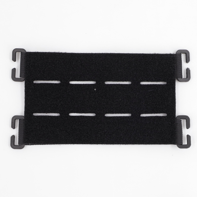 Rectangular Velcro Base, Black
