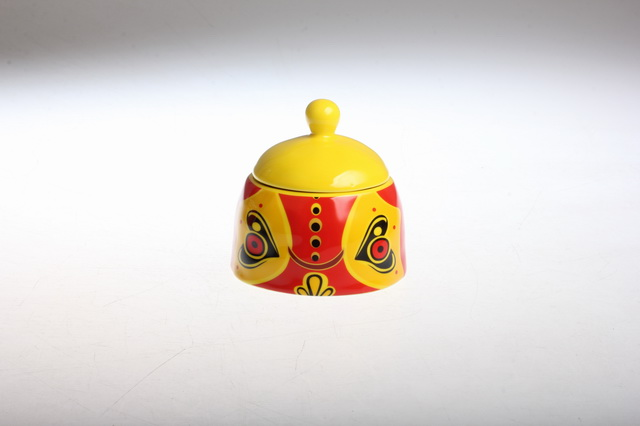 225cc Sugar Pot Shiny Yellow with Decal