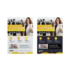 Cheap Printed Advertising <strong>Flyer</strong>/Leaflet/Catalogue/Booklet Full Color Printing Service - Product Image 2