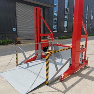 Plataforma elevadora de carga y descarga Capacidad de carga 1 tonelada para plataforma de descarga móvil de contenedores a la venta - Product Image 3