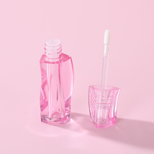 Advanced Transparent Pink Wavy High Appearance <strong>Value</strong> Lip Gloss Liquid Contouring Concealer <strong>Tube</strong> Empty with Customizable Craft - Product Image 2
