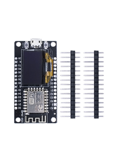 NodeMCU ESP8266 scheda di sviluppo con display 0.96 OLED CH-340 ESP-12E modulo WiFi Micro USB Micpythons ESP8266 kit - Product Image 5