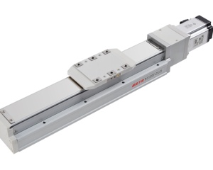 Módulo de mesa deslizante de riel de guía lineal de 50-1050MM 200W con motor plegado a la izquierda, Módulo lineal integrado - Product Image 2