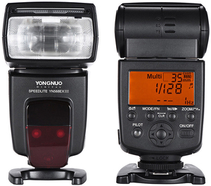 永诺YN568EX III Speedlite TTL无线HSS 1/8000s尼康DSLR相机主从闪光灯 - Product Image 3