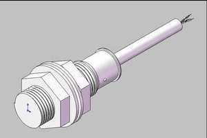 Цилиндрический индуктивный Бесконтактный переключатель (проводной PR12-2DP - Product Image 3