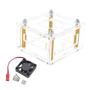 Orange <strong>Pi</strong> <strong>Zero</strong> 3 ABS <strong>Case</strong> Acrylic <strong>Shell</strong> Compatible with Fan Electronic Accessory
