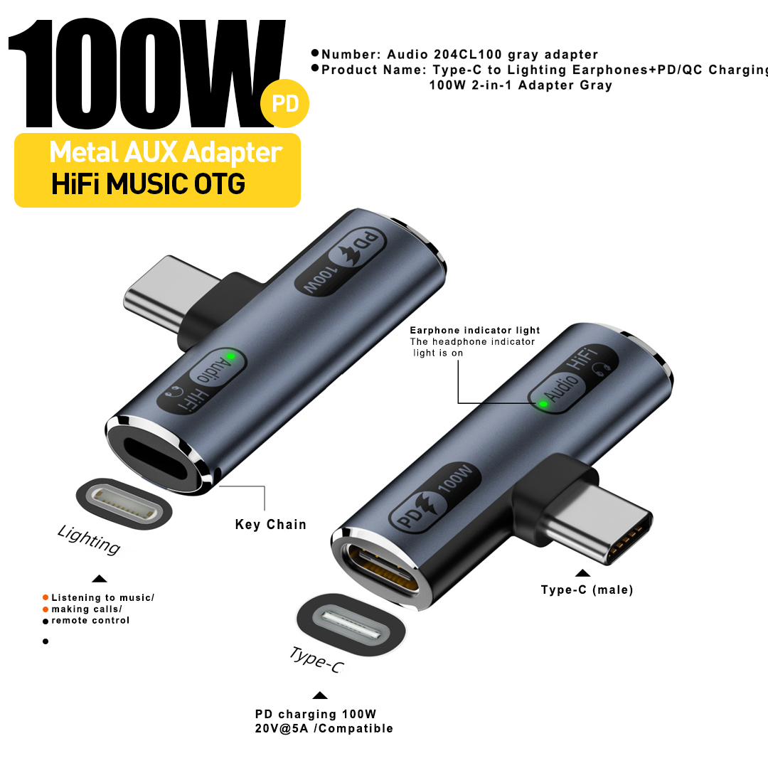Blue-100W-USB-L (OTH121)