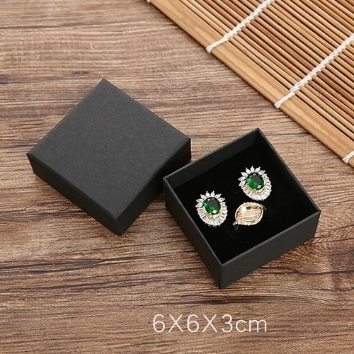 Black 6x6x3cm for earring