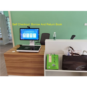 RFID Library Desktop <strong>Reader</strong> Far Read Range 40cm ISO 15693 Library <strong>HF</strong> RFID <strong>Reader</strong> Machine