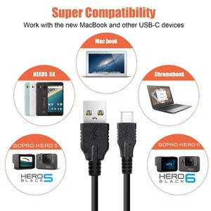 Cavo di ricarica per caricabatterie di alimentazione con sincronizzazione dati da USB 3.0 a tipo c - Product Image 3