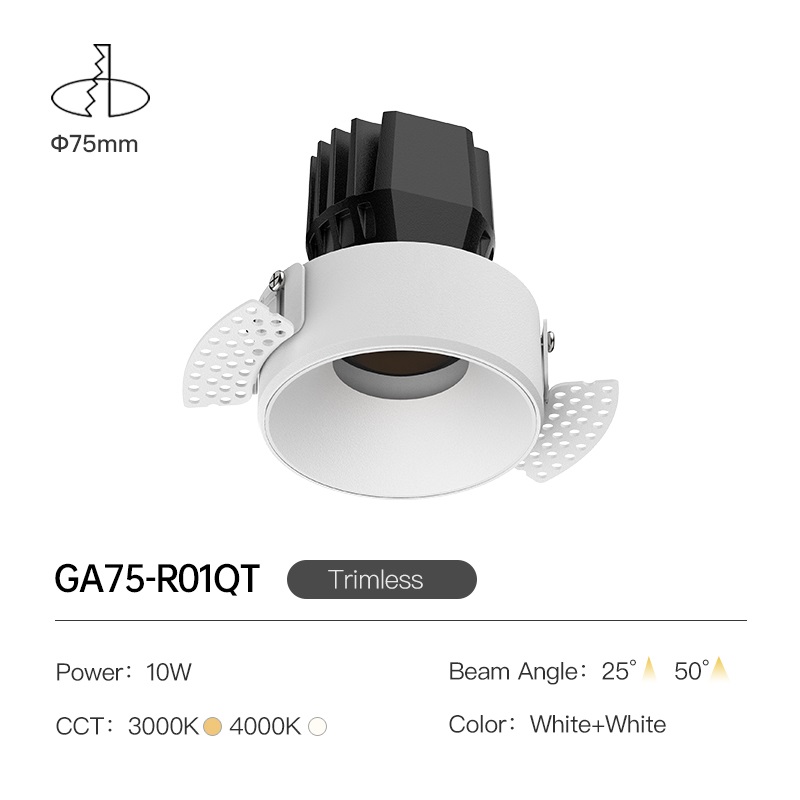 Trimless White + White