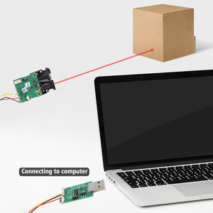 Arduino sensore di distanza a lungo raggio 10Hz modulo di distanza Laser seriale 100m modulo telemetro Laser