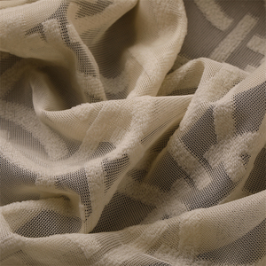 Ifr Hot Bán Thiết Kế Đơn Giản Phong Cách Châu Âu Thanh Lịch Trắng Sheer Rèm Làm Từ Vải Voile Với Thêm Dài Cửa Sổ Khăn - Product Image 4