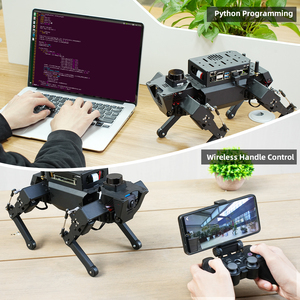 Hiwonder ROSpugインテリジェント電気機械四脚ロボットSTEMおもちゃパイソンプログラミング教育スマートロボット犬 - Product Image 5