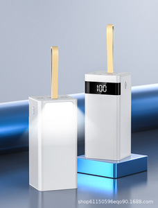 Outdoor Large Capacity 30000mAh Powerbank Four <strong>Output</strong> Three <strong>Input</strong> 50000mA Fast Charging Digital Power Banks Power Station - Product Image 6