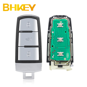 For VW Passat B6 3C B7 Magotan Auto Parts 3 Buttons 433 MHZ <strong>Flip</strong> Car Key Fob <strong>Remote</strong> Key 3C0959752BA ID48 Chip - Product Image 1