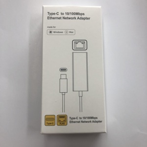 Windows/Mac dizüstü bilgisayarlar için USB C ile RJ45 bağlantı noktasına sahip NetGear Ultra 100Mbps tip-c Ethernet ağ adaptörü - Product Image 5