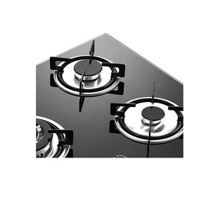 陶瓷玻璃板钢化多功能量程平板炊具五燃烧器电池供电燃气灶 - Product Image 4