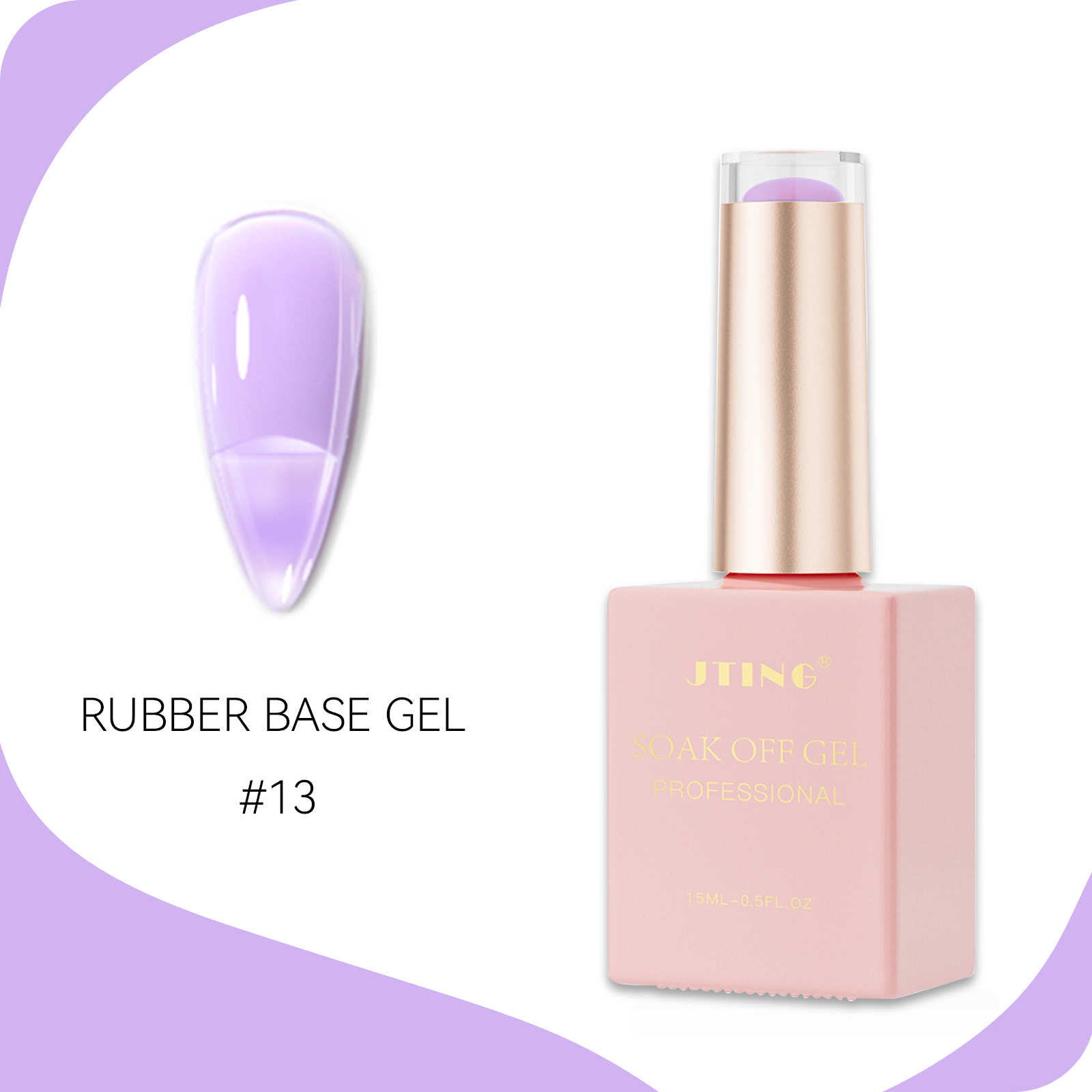 #13 rubber base gel