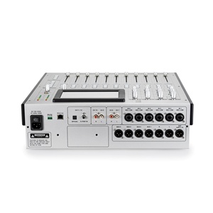 DVAE 1206 silver <strong>Digital</strong> <strong>Audio</strong> Mixer 6 XLR+ 4 <strong>RCA</strong> <strong>Input</strong> 6 Channel <strong>Output</strong> Professional Mixing Console for Conference Church - Product Image 1
