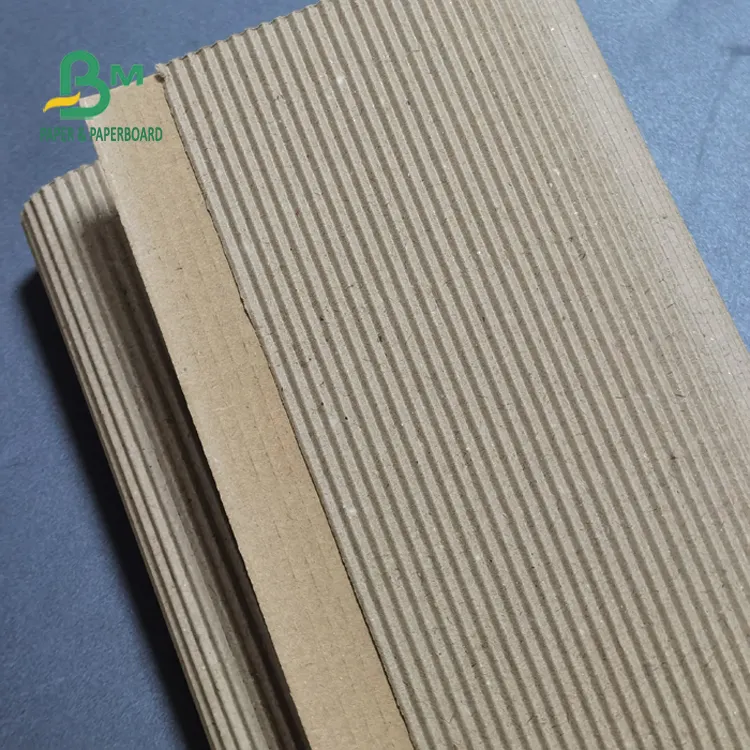 Single Face fluting Corrugated Cardboard Roll for Carton Board