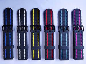 Tùy chỉnh chất lượng cao màn hình in logo Silicone cao su thay thế ban nhạc đồng hồ Xem dây đeo - Product Image 4