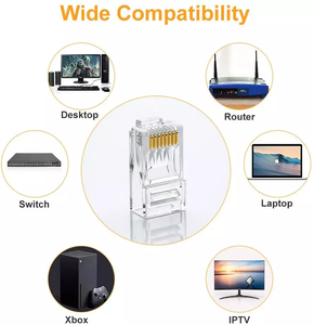 高耐久性RJ45 Cat 5eネットワークケーブルUTP FTP SFTP PVCジャケット付き異なる長さオプションCat5eパッチコード