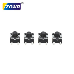 4.5x 4.5mm SMTタクトスイッチシリーズ4ピンSMD触覚プッシュボタンスイッチ4.3/4.5/4.8mm H 4.5*4.5シリーズ - Product Image 4