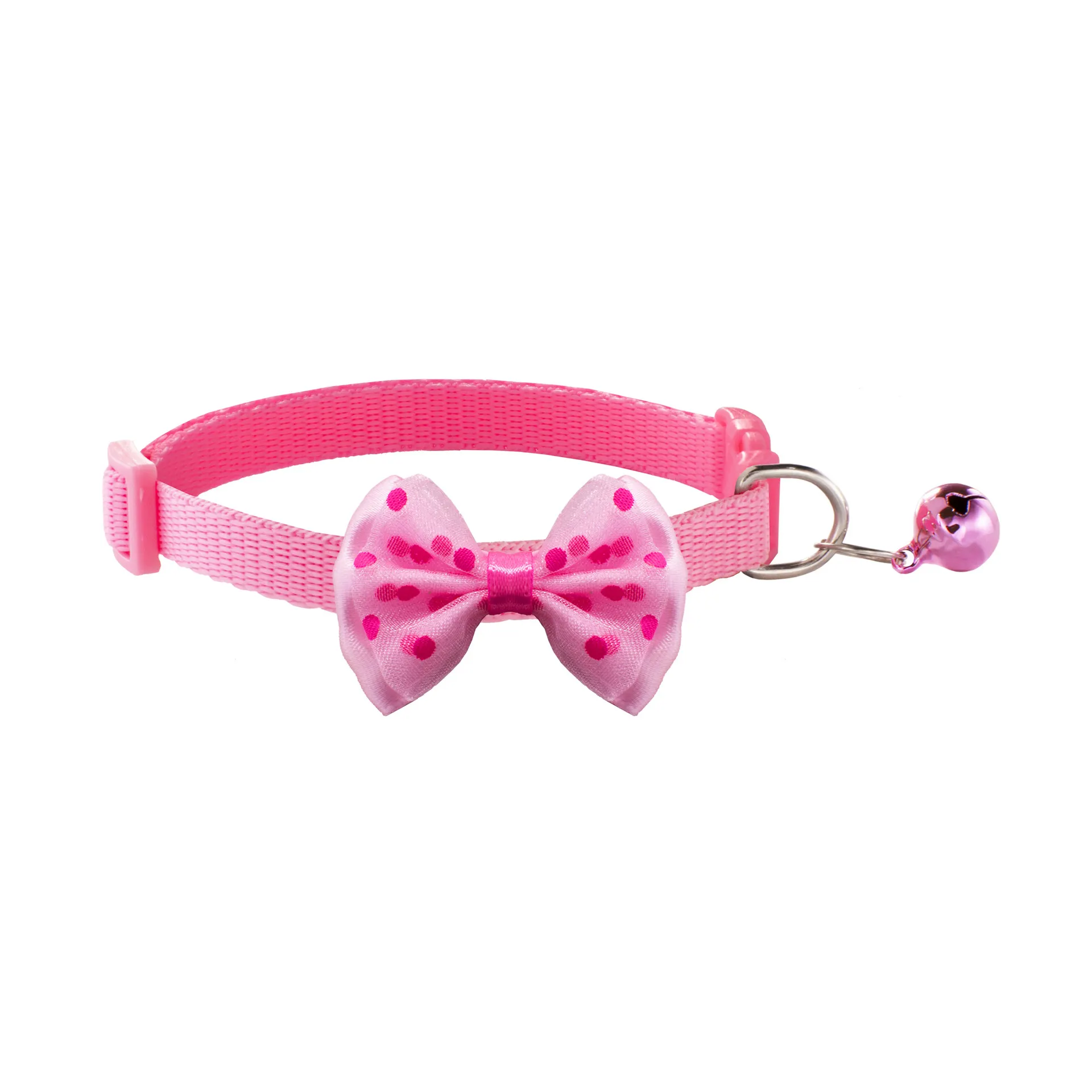 Adjustable Multi-colors Bow design dog cat collar