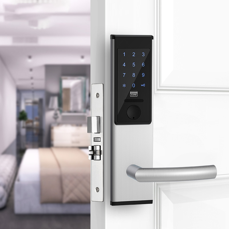 Direct Manufacturer Customized Service Digital Rfid Reader Hotel Gate Ttlock Mobile Phone Door Smart lock