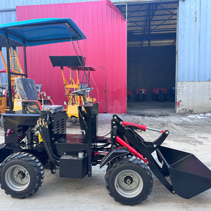 Loader 4x4 600kg Small Front End Loader Mini Wheel Loader Price for Sale - Product Image 2