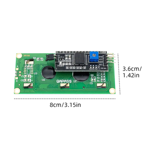 IIC/I2C LCD Blau Hintergrund beleuchtung LCD1602 5V Für Arduino