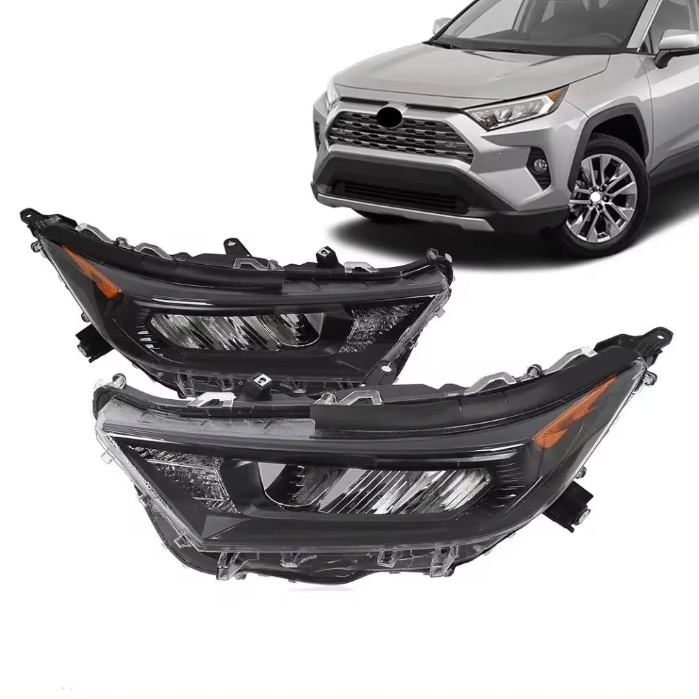 Saivis Karosserie LED Scheinwerfer Kits USA Version Scheinwerfer Für Toyota RAV4 LE XLE 2019-2021