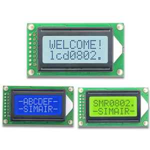 Fabrik preis LCD-Anzeige 0802 LCD-Modul 8x2 Blaue Hintergrund beleuchtung für Arduino - Product Image 1