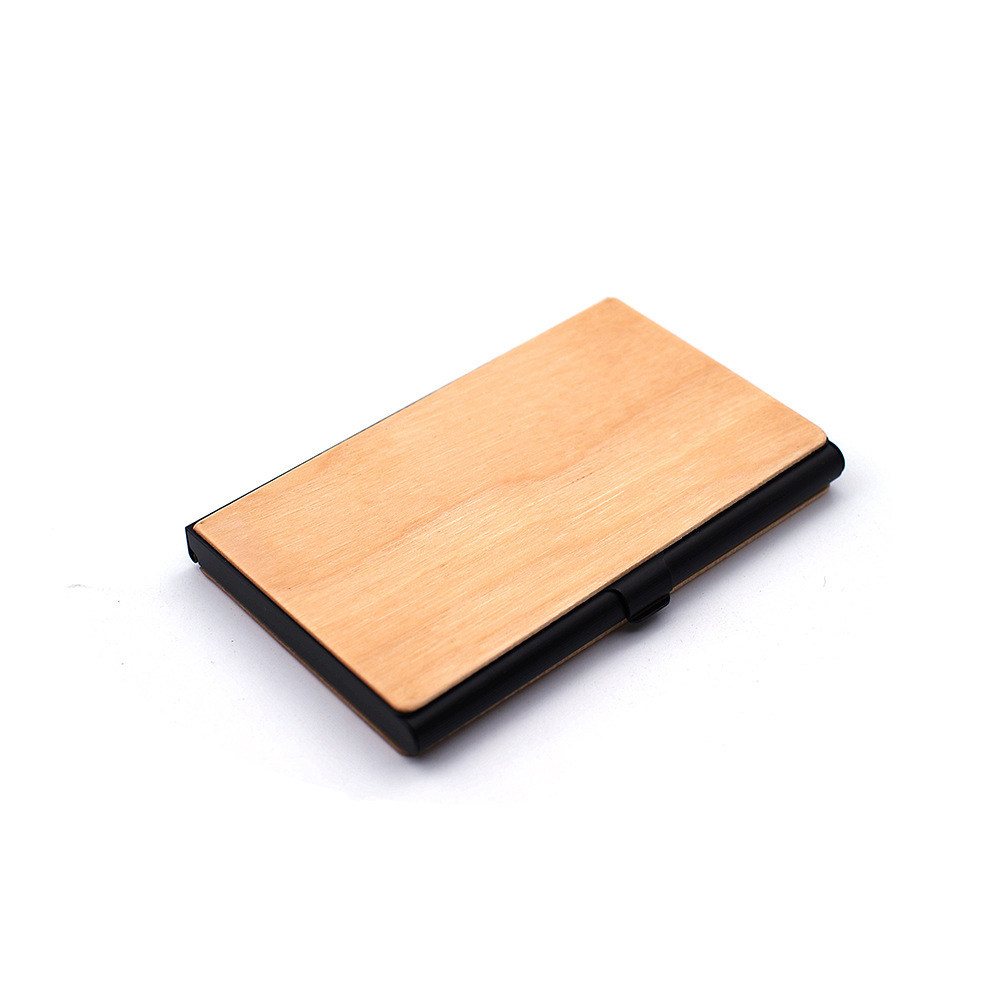 Madera de cerezo+caja negra+sin logo